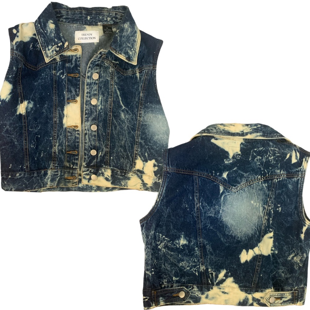 Cutoff Jean Jacket 
Size M
Worn once